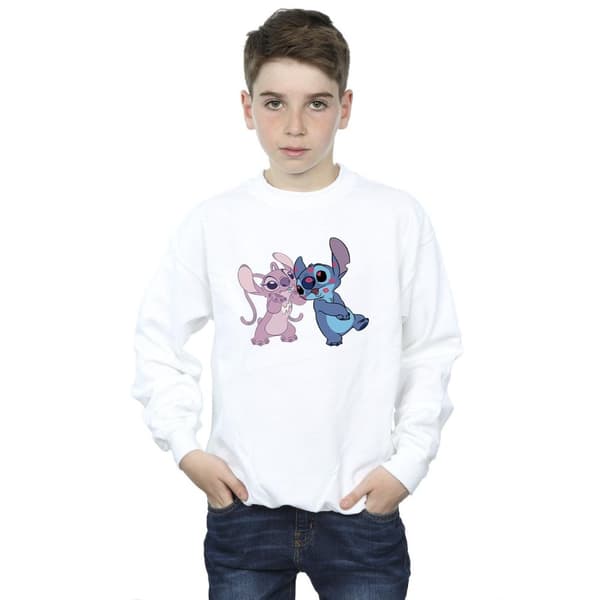Disney Boys Lilo & Stitch Kisses Sweatshirt