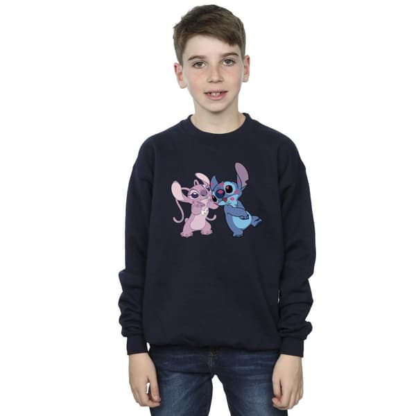 Disney Boys Lilo & Stitch Kisses Sweatshirt