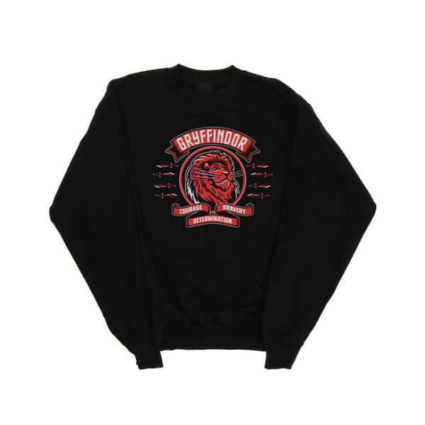 Harry Potter Girls Gryffindor Toon Crest Sweatshirt
