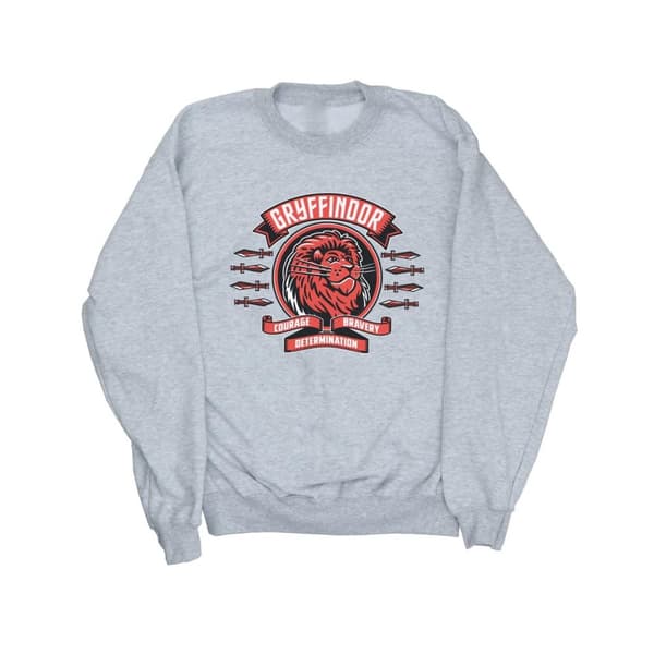Harry Potter Girls Gryffindor Toon Crest Sweatshirt