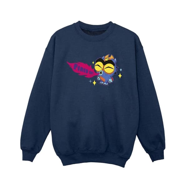 Disney Pojkar Big Hero 6 Baymax Fred Fired Up Sweatshirt