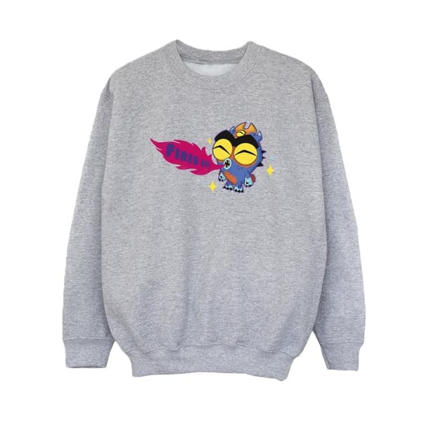 Disney Pojkar Big Hero 6 Baymax Fred Fired Up Sweatshirt