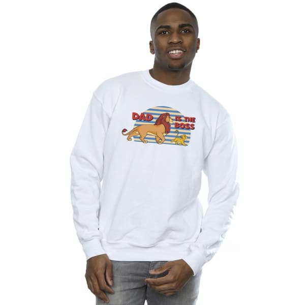 Disney Mens The Lion King Dad Boss Sweatshirt