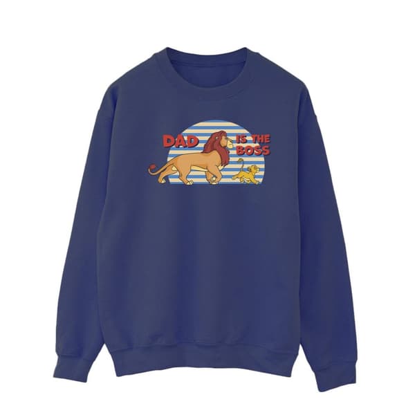 Disney Mens The Lion King Dad Boss Sweatshirt