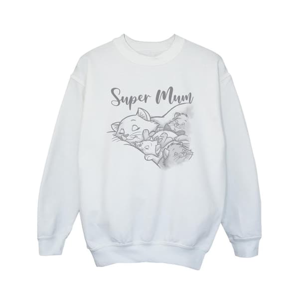 Disney Girls The Aristocats Marie Super Mum Sweatshirt