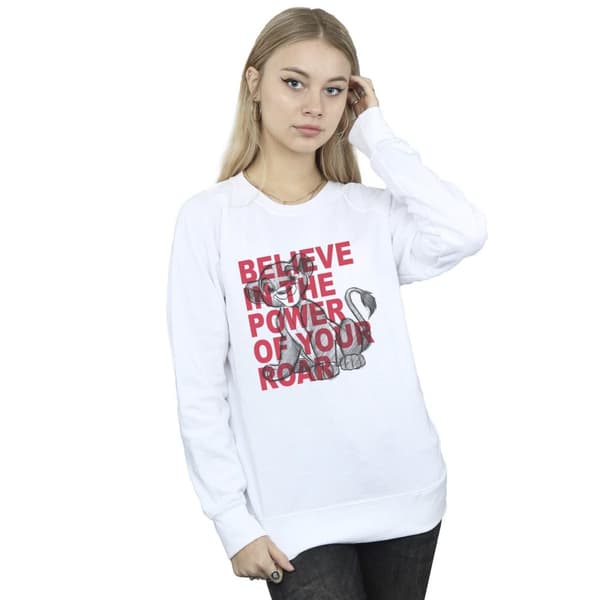 Disney Dam/Tjej Lejonkungen Power Of Roar - Sweatshirt White M