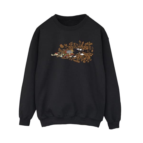 Looney Tunes Dam/Tjej ACME Doodles Wile E Coyote Sweatshirt
