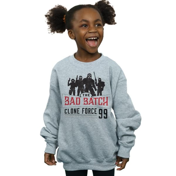 Star Wars Sweatshirt - The Bad Batch Clone Force 99 för flickor