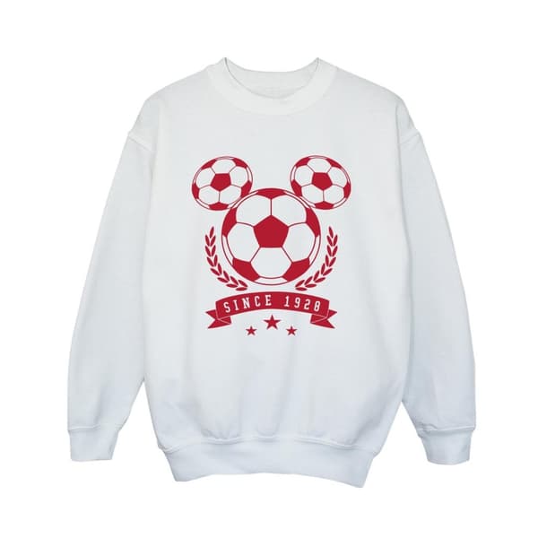 Disney Pojkar - Sweatshirt med fotbollshuvud från Mickey