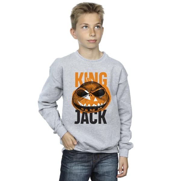 Disney Pojkar The Nightmare Before Christmas King Jack Sweatshirt