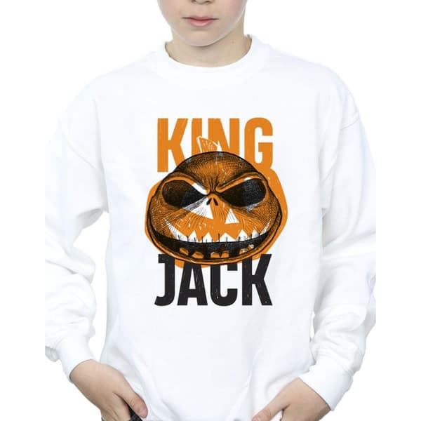 Disney Pojkar The Nightmare Before Christmas King Jack Sweatshirt