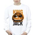 Miniatyrbild 3 av 4: Disney Pojkar The Nightmare Before Christmas King Jack Sweatshirt