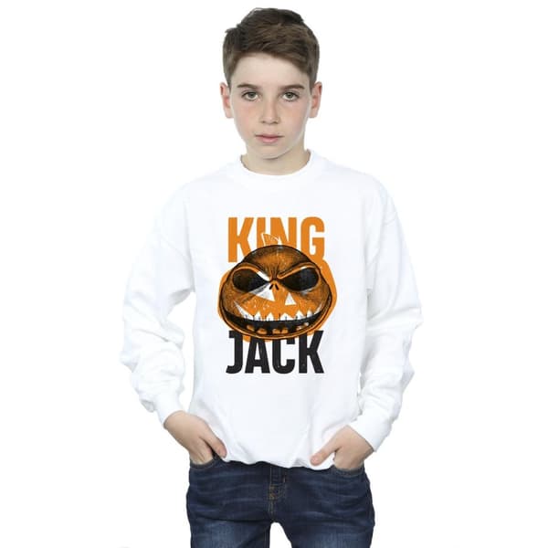 Disney Pojkar The Nightmare Before Christmas King Jack Sweatshirt