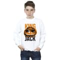 Miniatyrbild 2 av 4: Disney Pojkar The Nightmare Before Christmas King Jack Sweatshirt