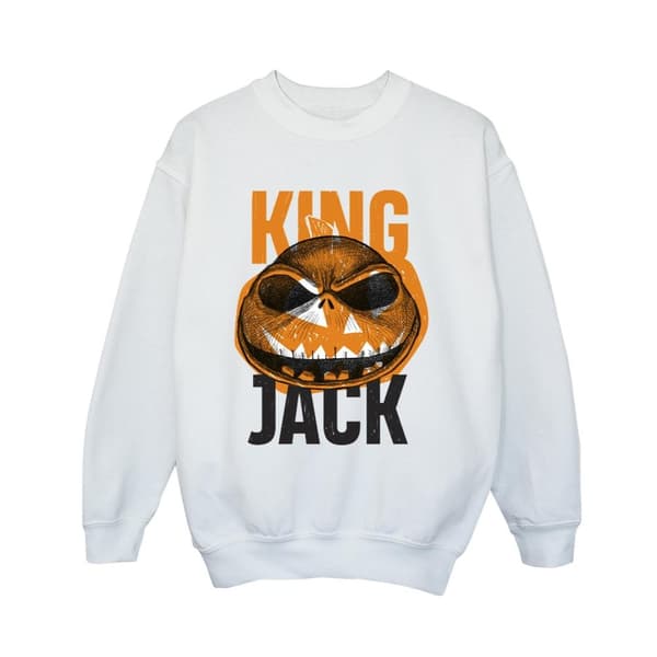 Disney Pojkar The Nightmare Before Christmas King Jack Sweatshirt