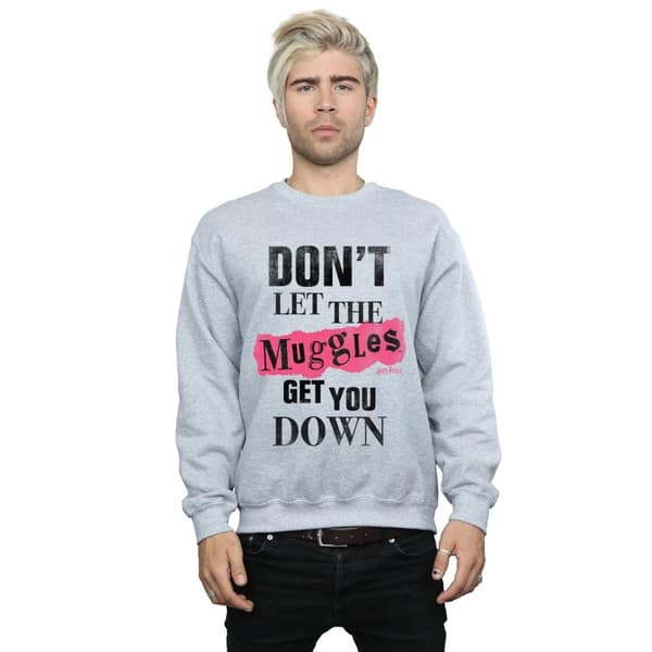 Harry Potter Mens Muggles Clippings Sweatshirt