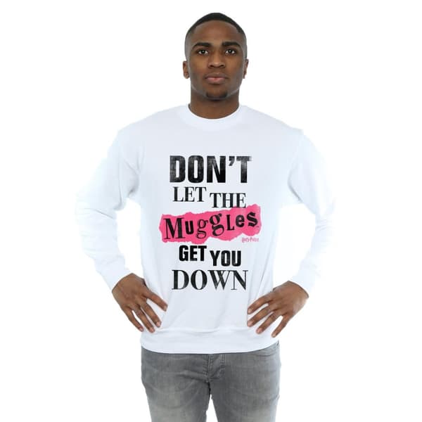 Harry Potter Mens Muggles Clippings Sweatshirt