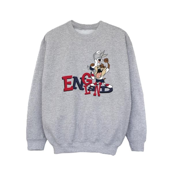 Looney Tunes Girls Bugs & Taz England Sweatshirt