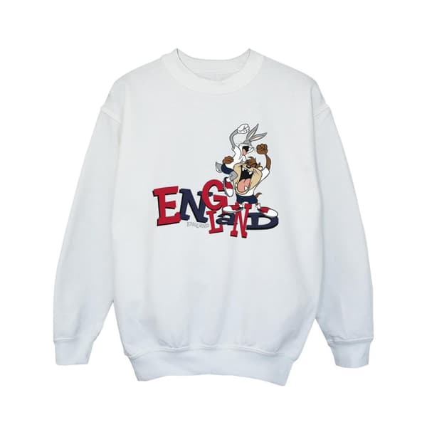 Looney Tunes Girls Bugs & Taz England Sweatshirt