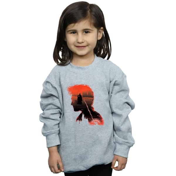 Harry Potter Girls Battle Silhouette Sweatshirt