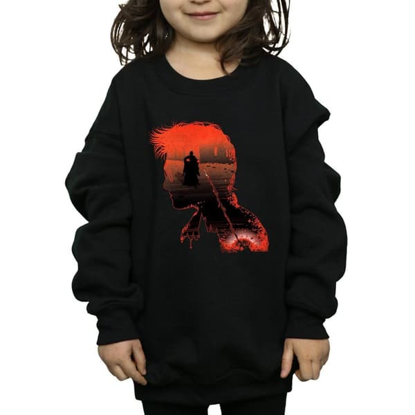 Harry Potter Girls Battle Silhouette Sweatshirt