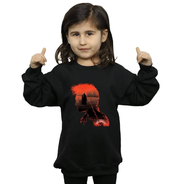 Harry Potter Girls Battle Silhouette Sweatshirt