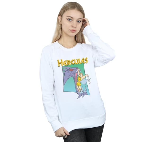 Disney Hercules Hydra Fight - Sweatshirt för damer/kvinnor