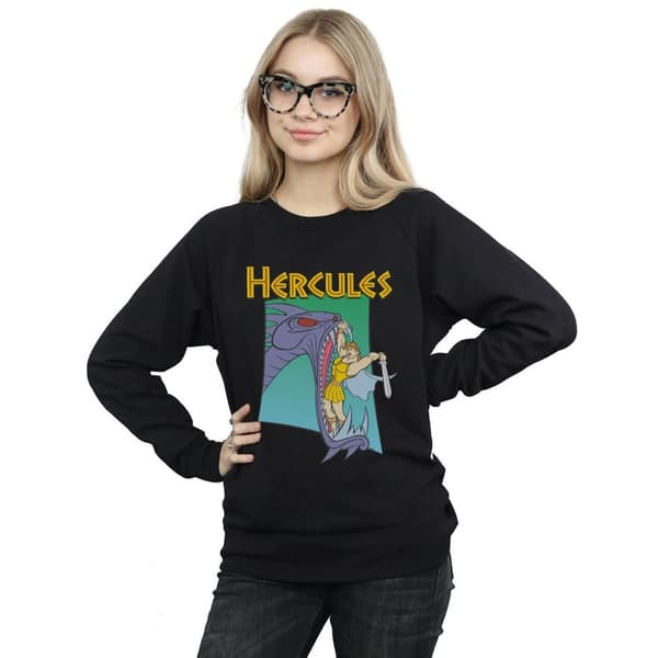 Disney Hercules Hydra Fight - Sweatshirt för damer/kvinnor