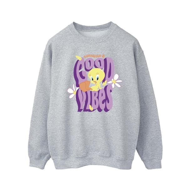Looney Tunes Mens Tweeday Sunshine & Good Vibes Sweatshirt