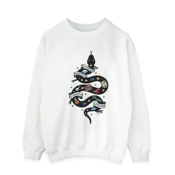 Harry Potter Slytherin Sketch Sweatshirt för herrar