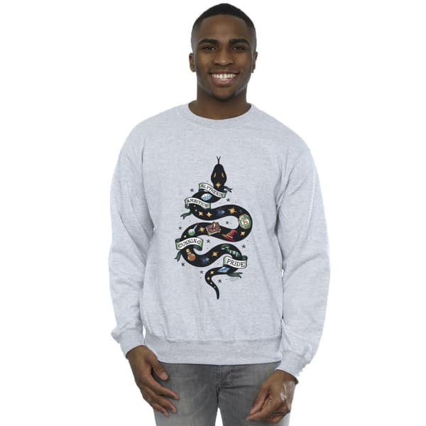 Harry Potter Slytherin Sketch Sweatshirt för herrar