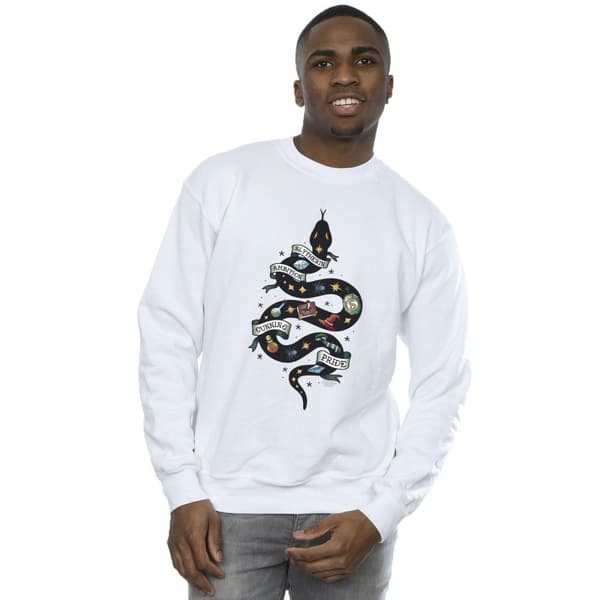 Harry Potter Slytherin Sketch Sweatshirt för herrar
