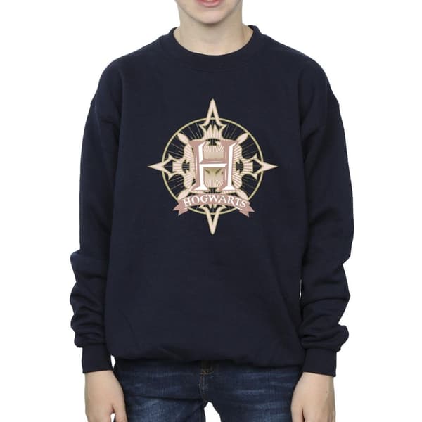 Harry Potter Boys Hogwarts Snowflakes Sweatshirt