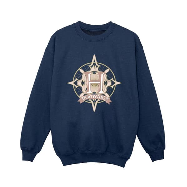 Harry Potter Boys Hogwarts Snowflakes Sweatshirt
