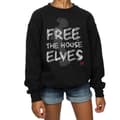 Miniatyrbilde 3 av 5: Harry Potter Girls Dobby Free The House Elves Sweatshirt