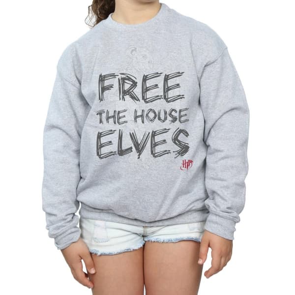 Harry Potter Girls Dobby Free The House Elves Sweatshirt