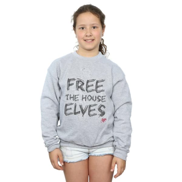 Harry Potter Girls Dobby Free The House Elves Sweatshirt
