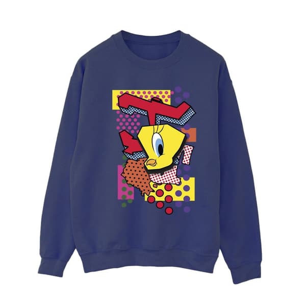 Looney Tunes Womens/Ladies Tweety Pop Art Sweatshirt