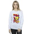 Miniatyrbillede 2 af 3: Looney Tunes Womens/Ladies Tweety Pop Art Sweatshirt