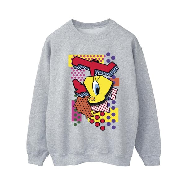 Looney Tunes Womens/Ladies Tweety Pop Art Sweatshirt