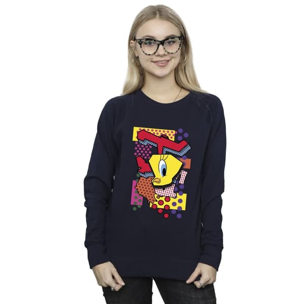 Looney Tunes Womens/Ladies Tweety Pop Art Sweatshirt