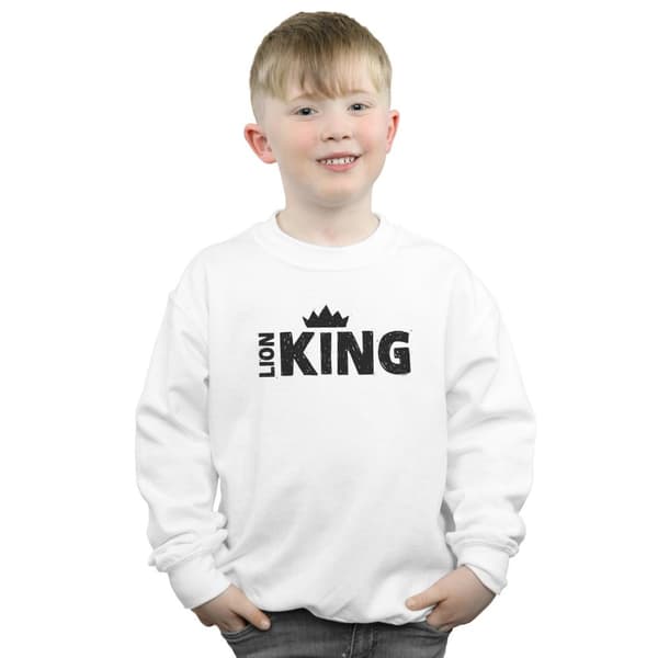 Disney Boys The Lion King Movie Crown Sweatshirt