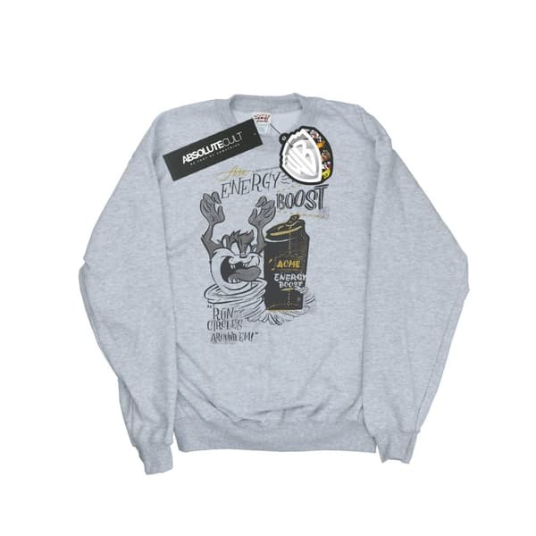 Looney Tunes Mens Taz Energy Boost Sweatshirt