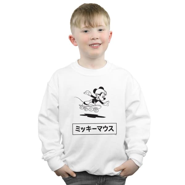 Disney Boys Mickey Mouse Skating Sweatshirt
