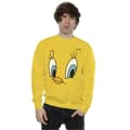 Miniatyrbild 2 av 5: Looney Tunes Sweatshirt med Tweety Pie Face-ansikte för herrar