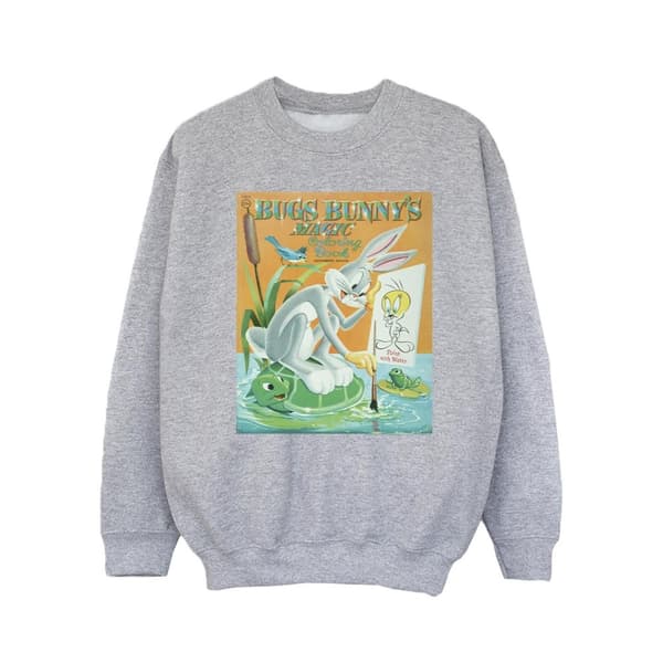 Looney Tunes Girls Bugs Bunny Colouring Book Sweatshirt
