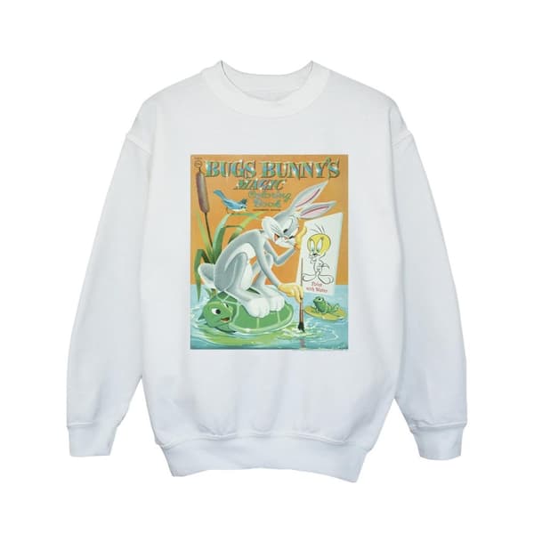 Looney Tunes Girls Bugs Bunny Colouring Book Sweatshirt