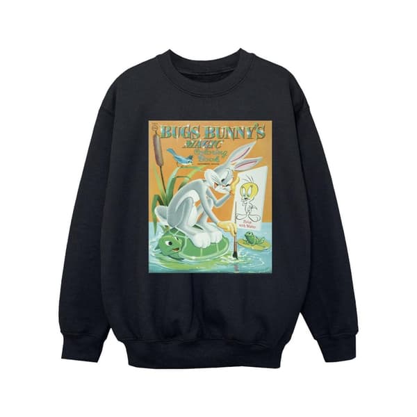 Looney Tunes Girls Bugs Bunny Colouring Book Sweatshirt