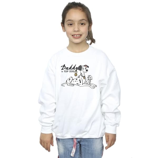 Disney Girls 101 Dalmatians Top Dog Sweatshirt