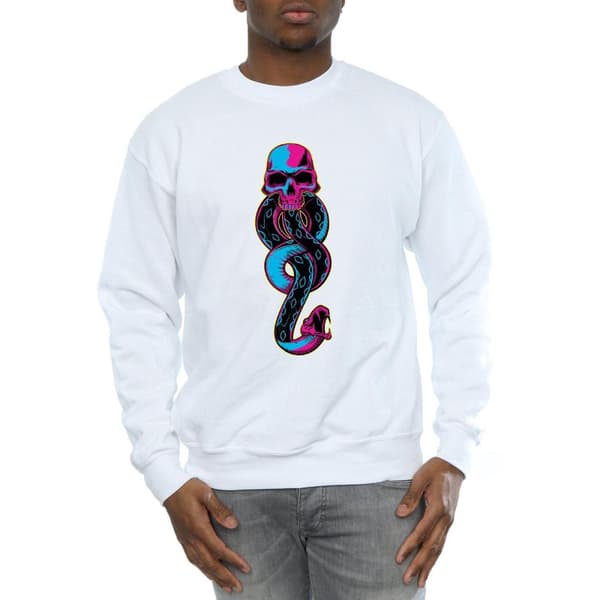 Harry Potter Neon Dark Mark Sweatshirt - Herrar